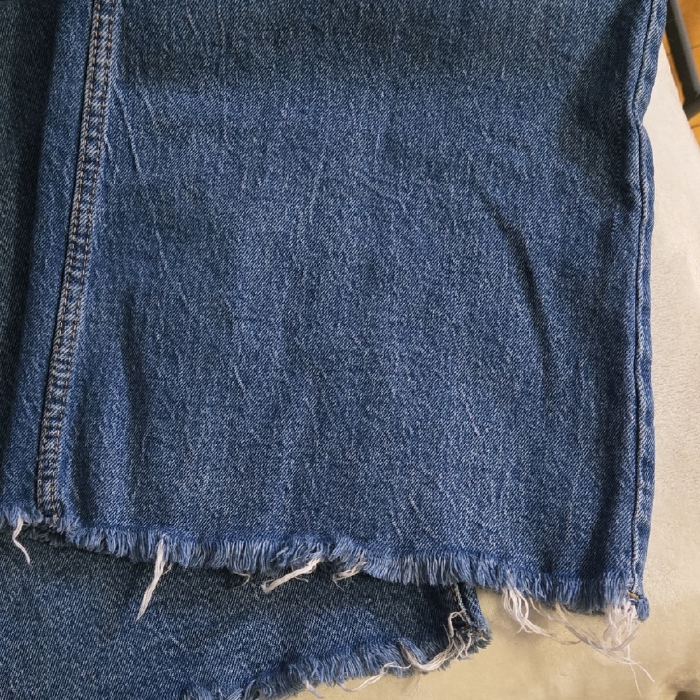High Rise Blue Jeans